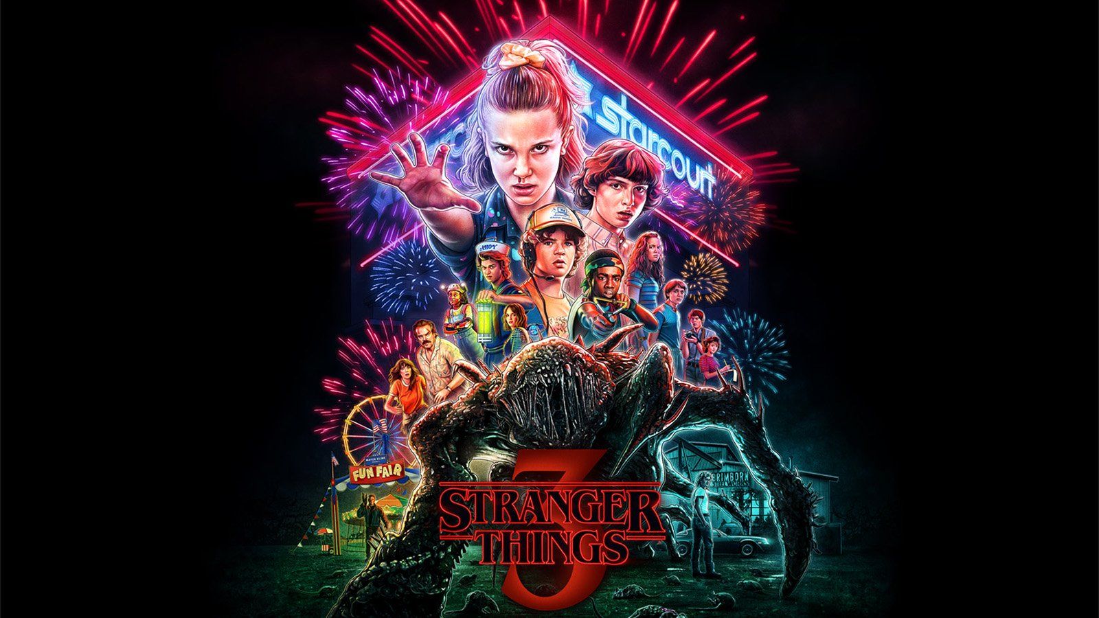 Stranger Things 3 Computer Wallpapers Wallpaper Cave