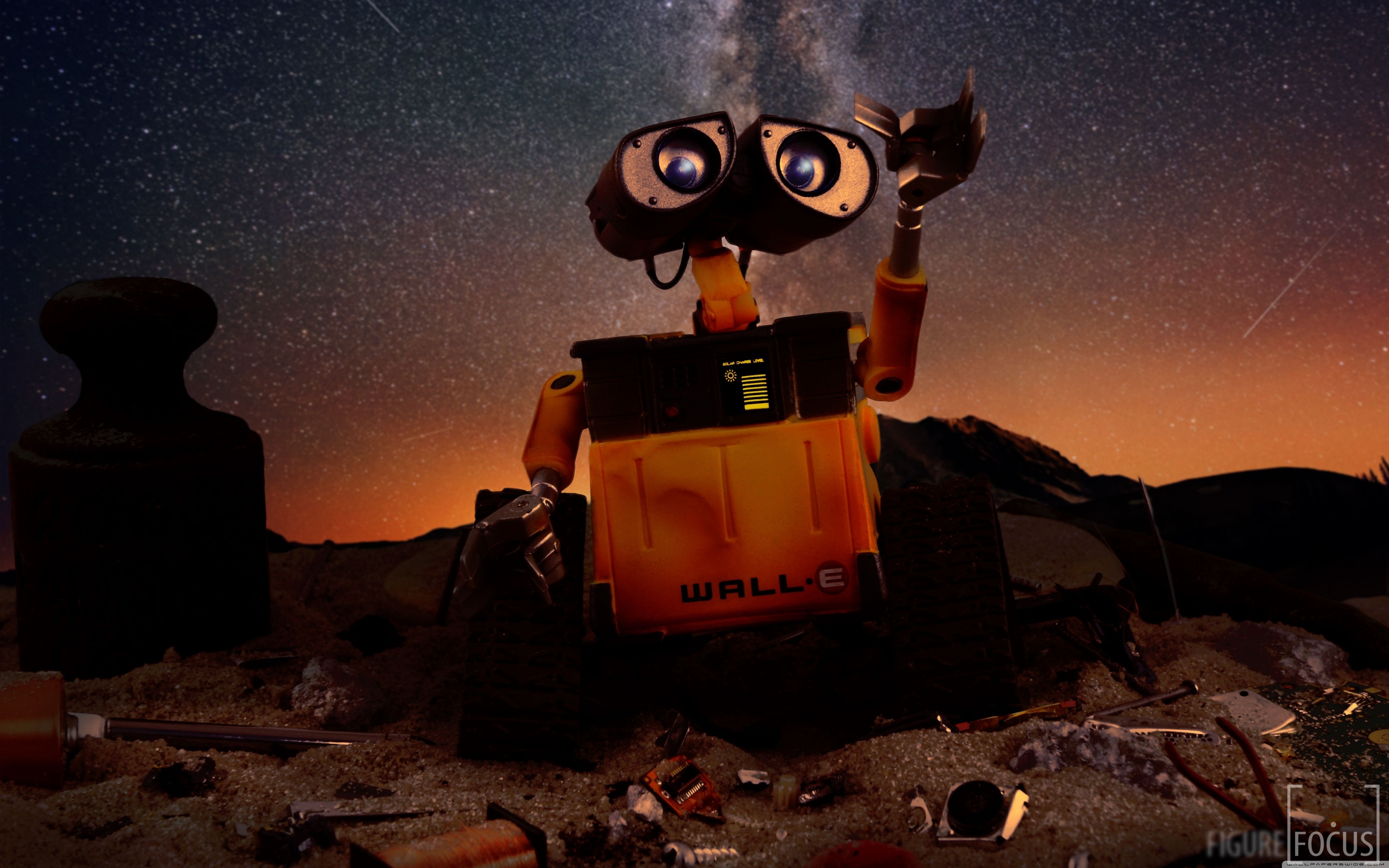 Wall E 4k Desktop Wallpapers Wallpaper Cave