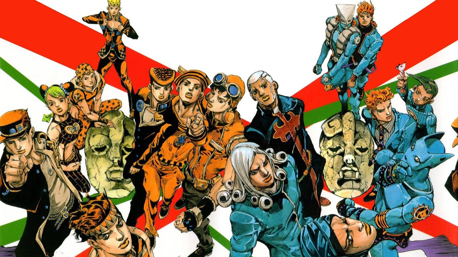 JoJo's Bizarre Adventure Golden Wind Wallpapers Wallpaper Cave
