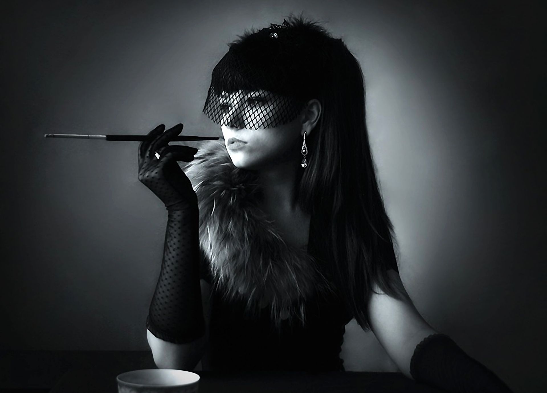 Dark Girl Smoke Wallpapers Wallpaper Cave