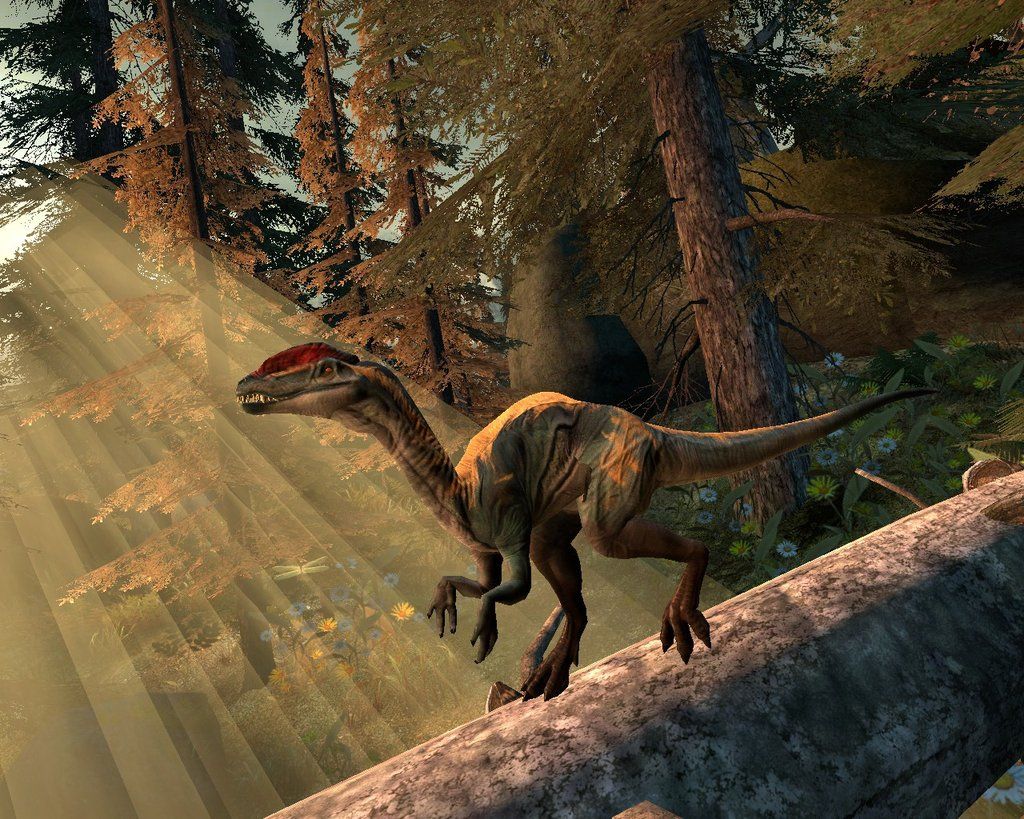 Dilophosaurus Jurassic Park Wallpaper