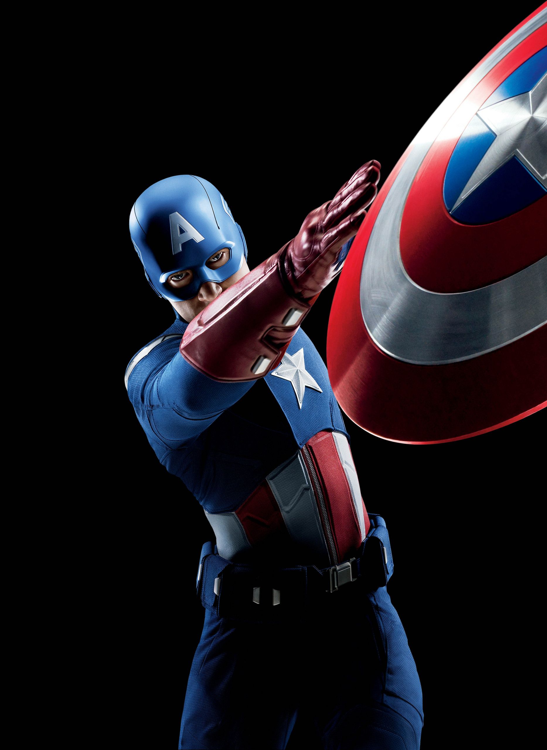 Captain America Throwing Shield Wallpapers Wallpaper Cave