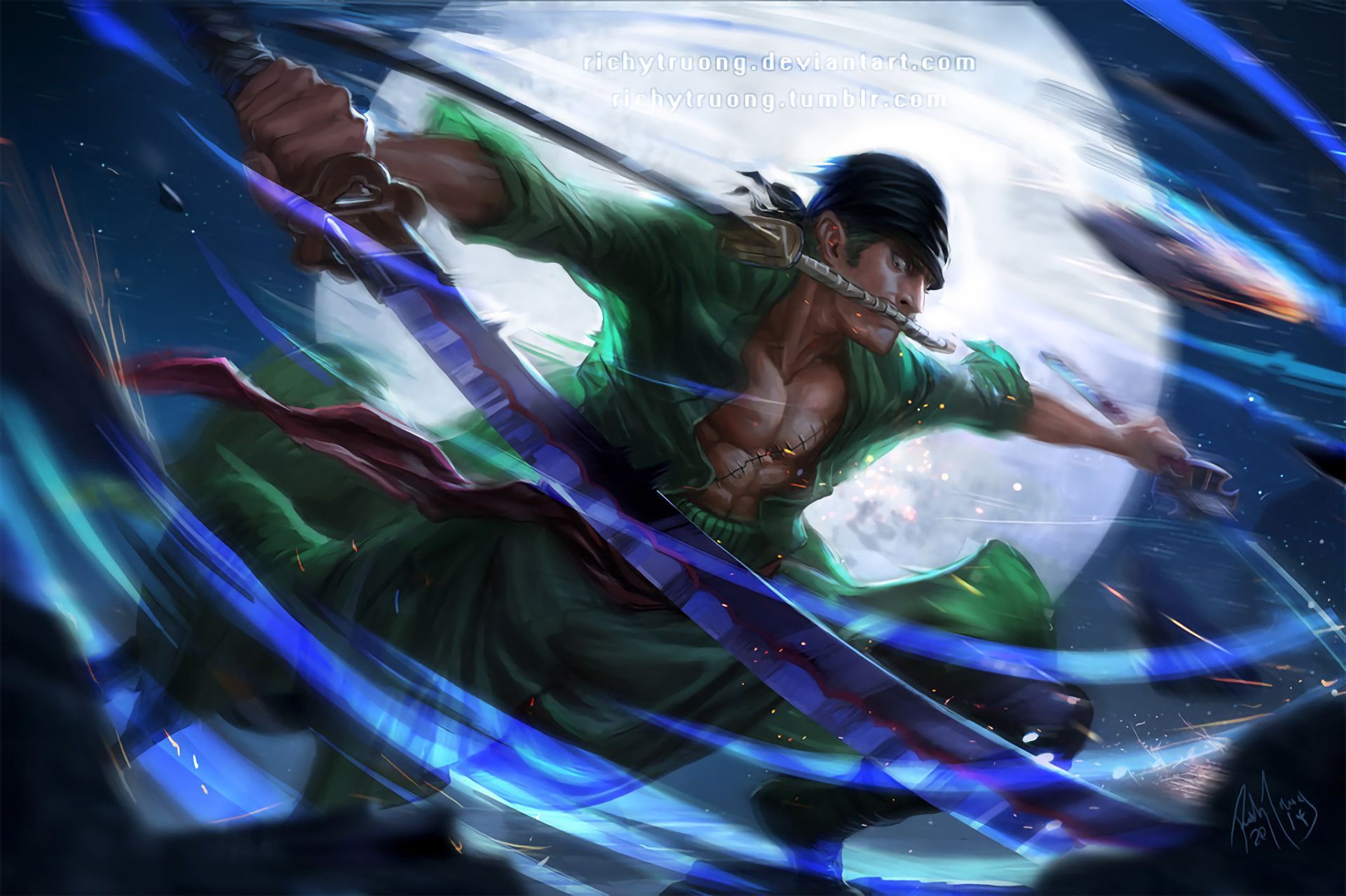 Zoro Enma Wallpapers Wallpaper Cave