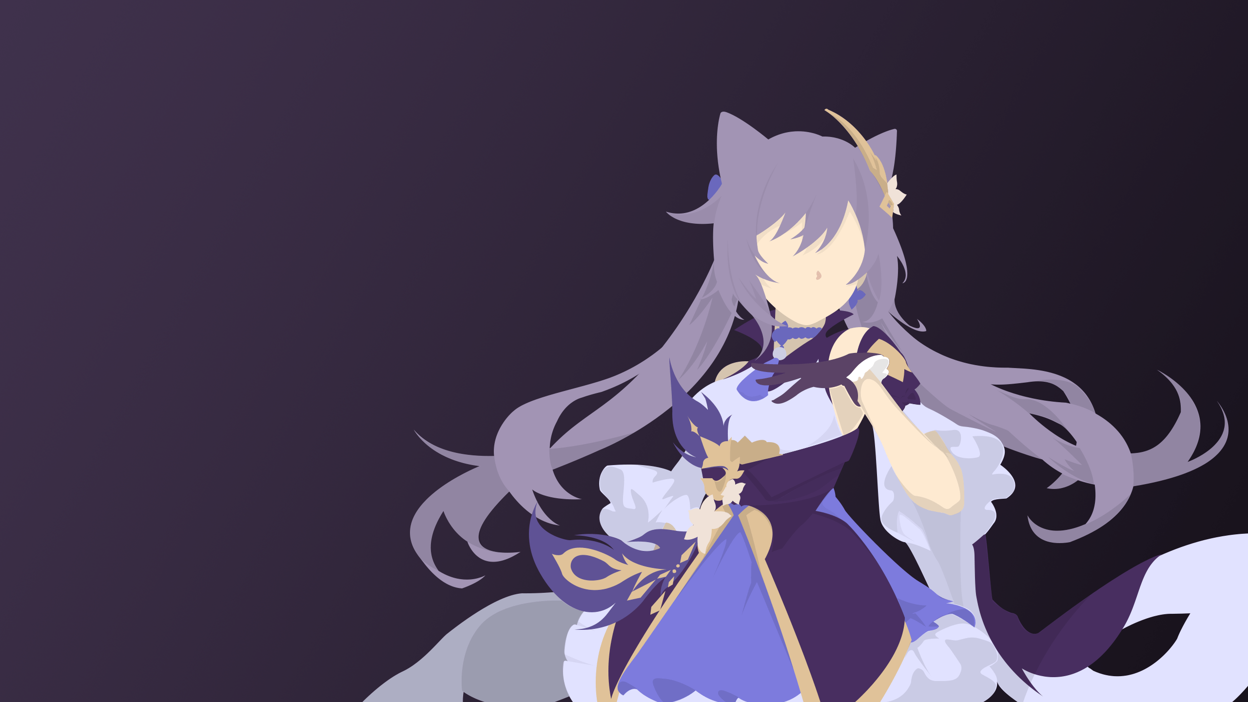 Genshin Impact Keqing Wallpapers Wallpaper Cave