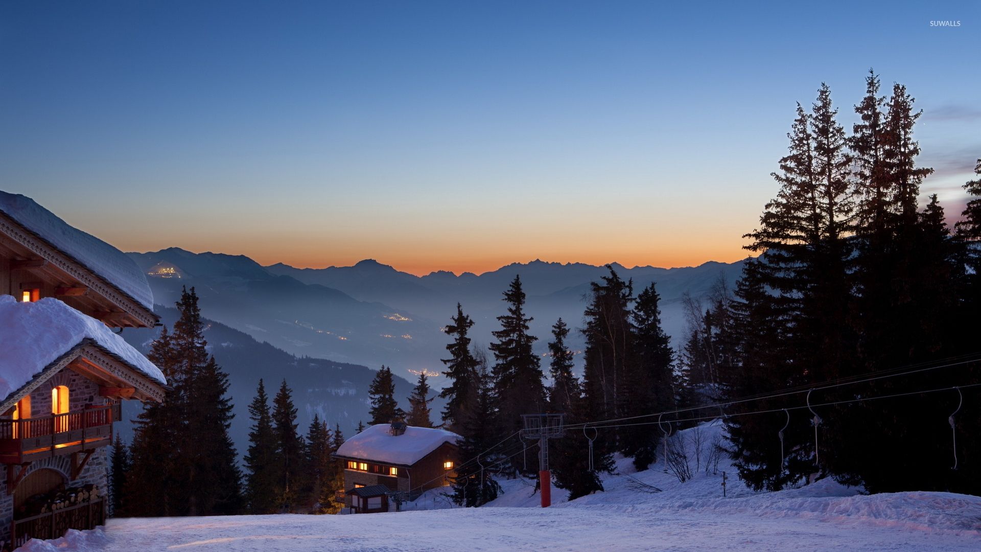 Ski Resort Wallpapers Wallpaper Cave