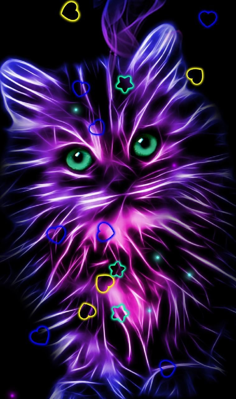 Neon Pets Wallpapers Wallpaper Cave