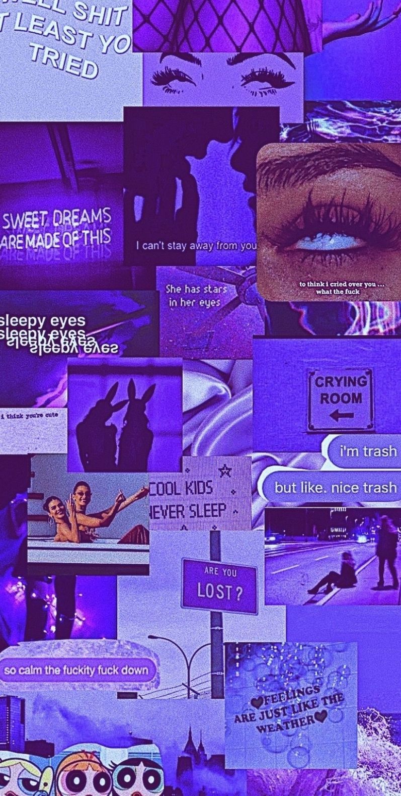 Purple Vibes Wallpapers Wallpaper Cave