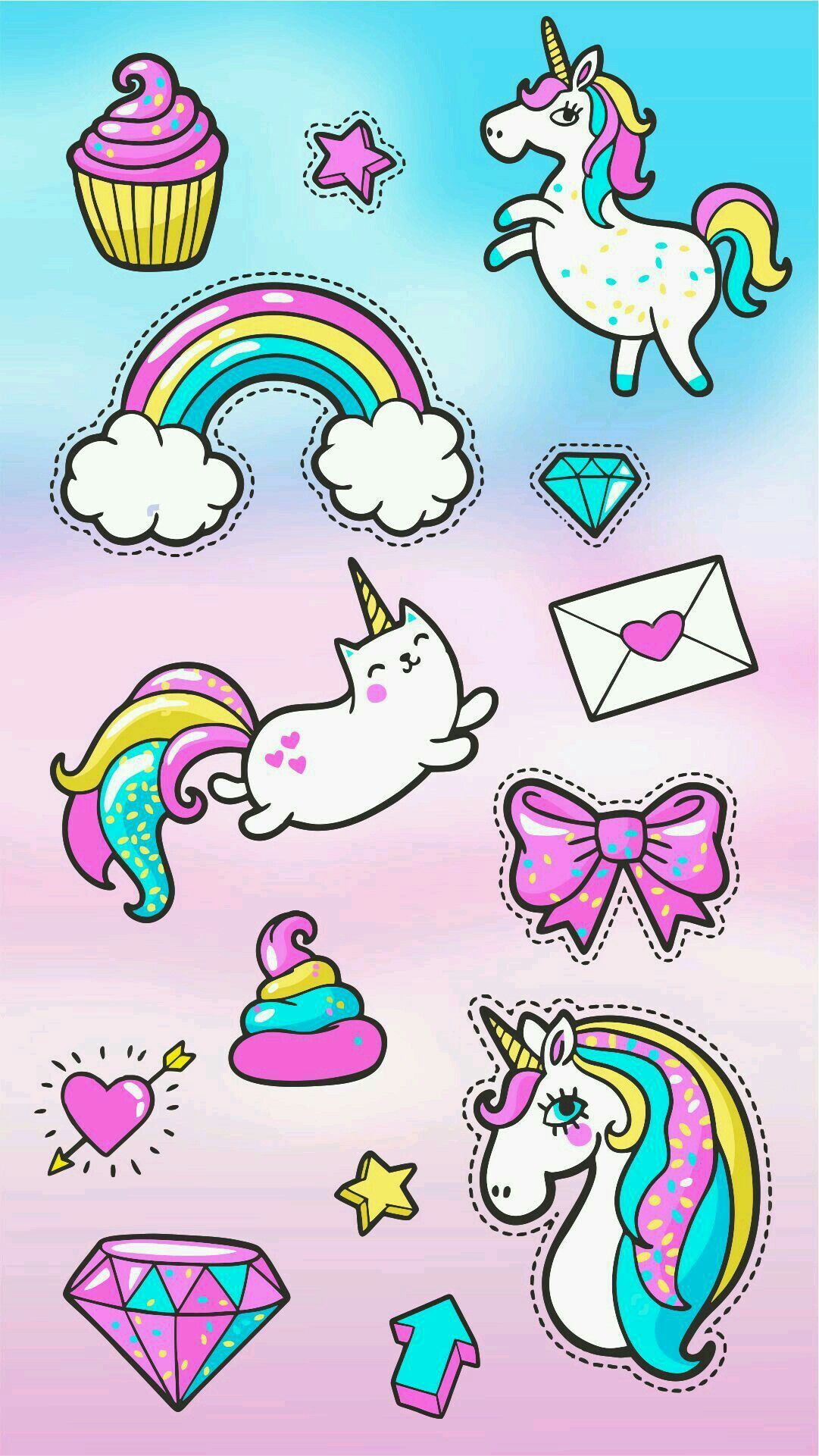 1000+ emoji cute unicorn Dành cho những người yêu thú cưng