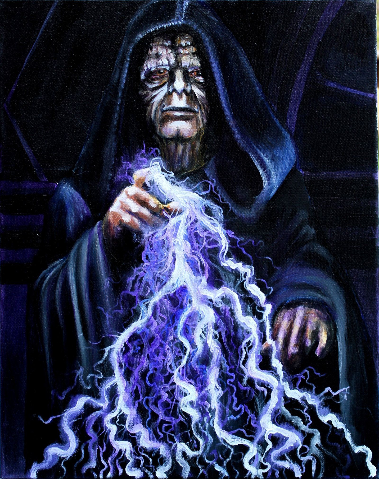 Emperor Palpatine Force Lightning Wallpapers Wallpaper Cave