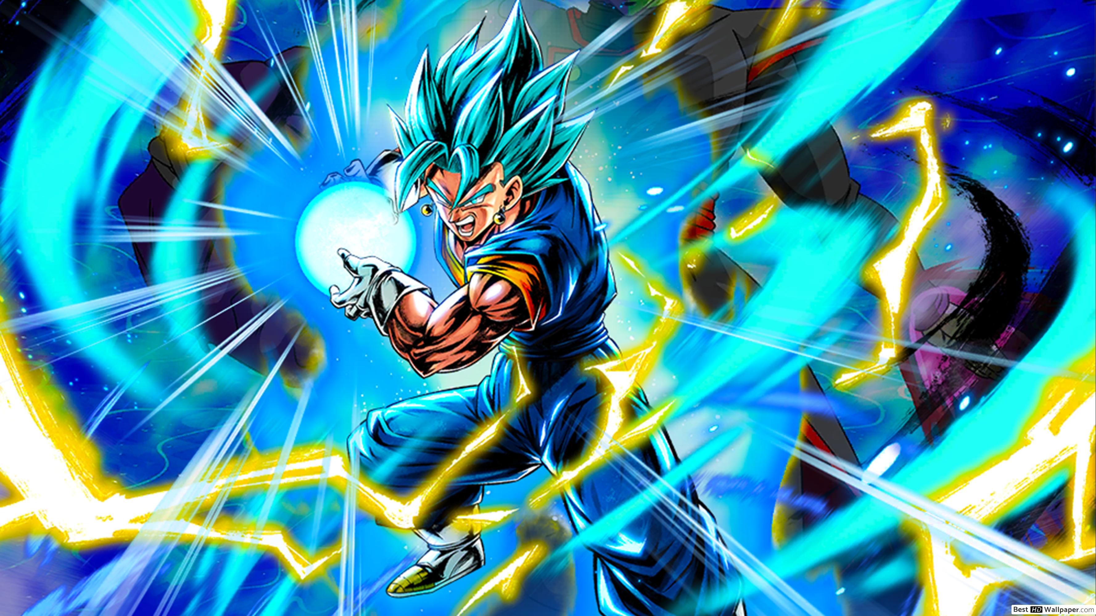 Dragon Ball Z Vegito Blue Wallpapers Wallpaper Cave