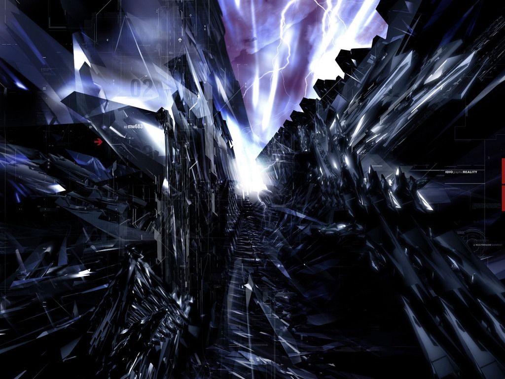 Black And Dark Blue Crystals Wallpapers Wallpaper Cave