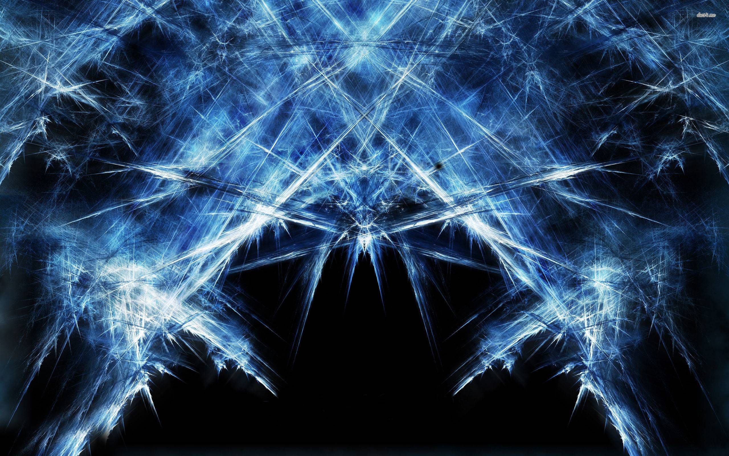 Black And Dark Blue Crystals Wallpapers Wallpaper Cave