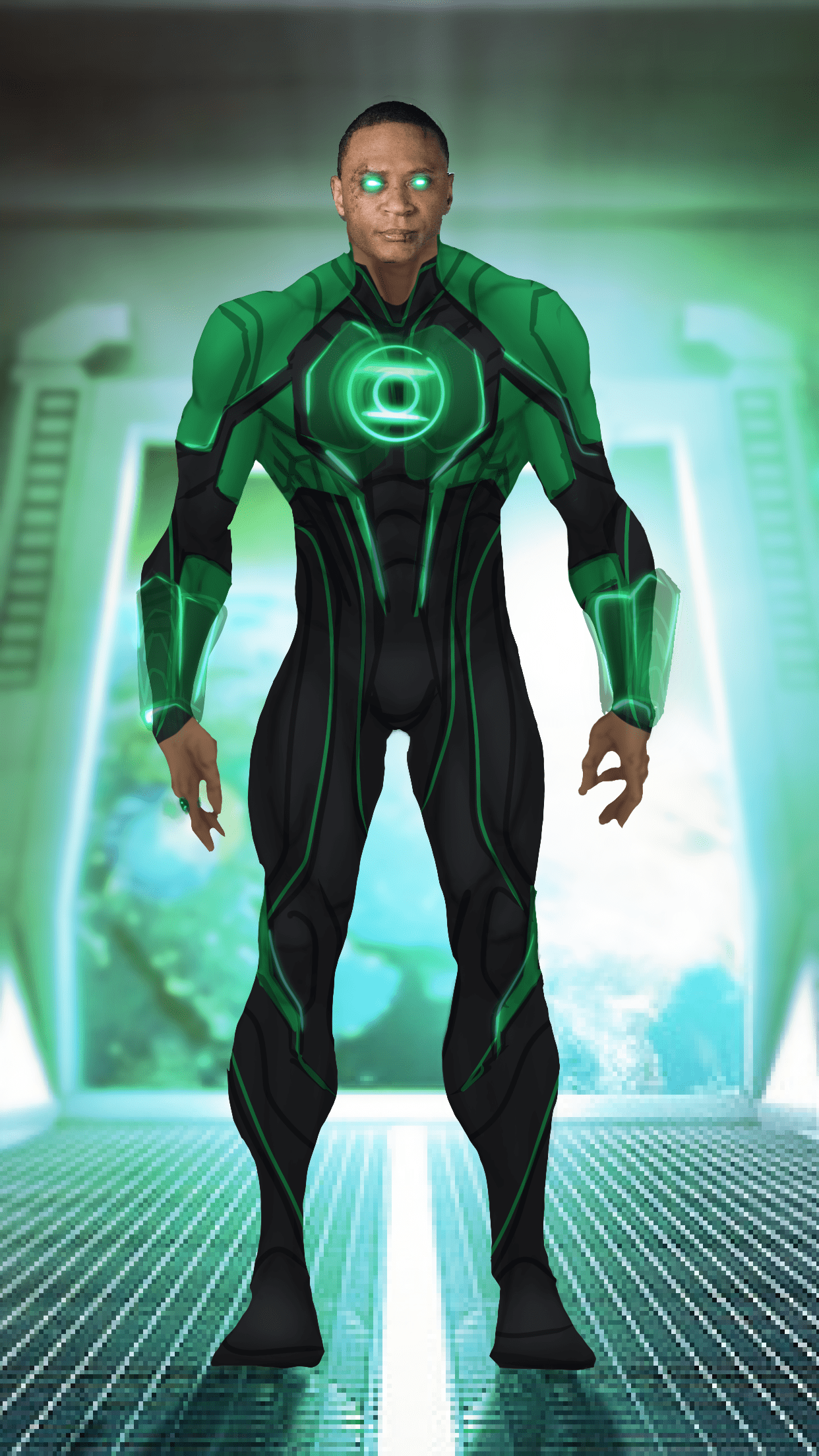 Green Lantern Uniform Wallpapers Wallpaper Cave