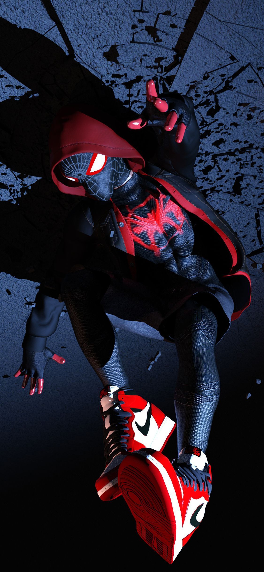 SpiderMan Air Jordan Wallpapers Wallpaper Cave