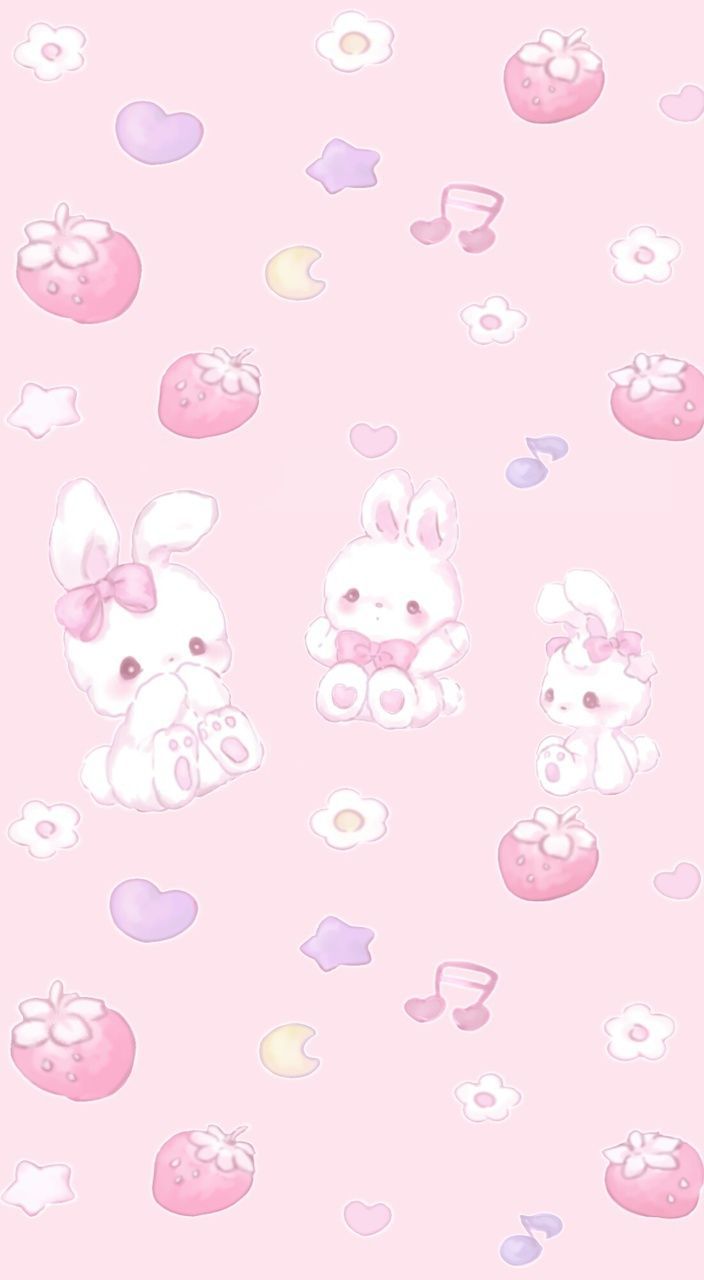 Kawaii Bunny Anime Wallpapers Wallpaper Cave