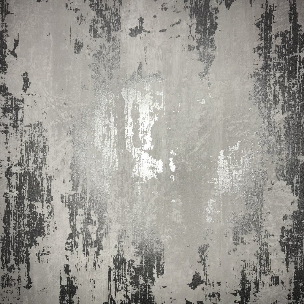 Silver Textured Wallpaper