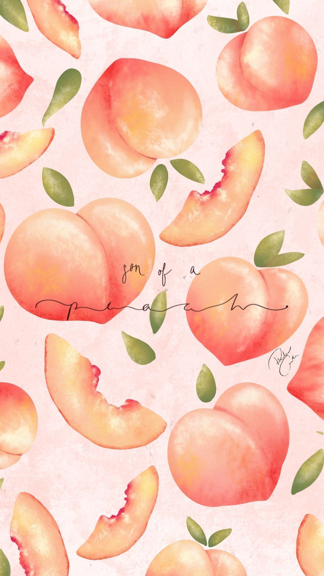 Lovely Peaches Wallpapers Wallpaper Cave