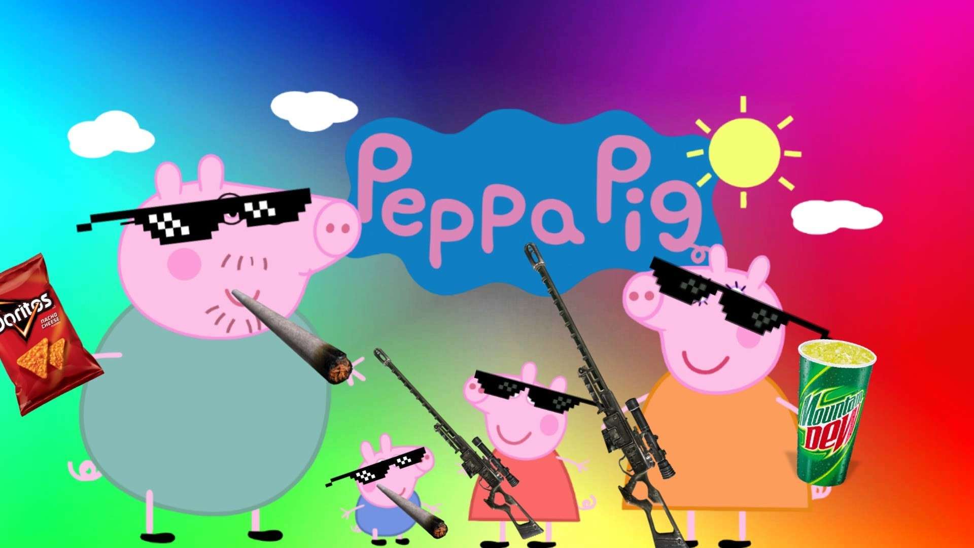 Peppa Pig Cool Wallpapers Wallpaper Cave