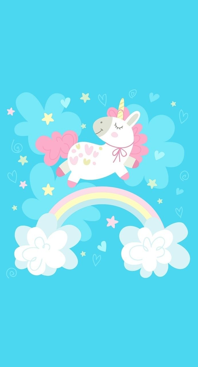 Unicorn Rainbow Wallpapers Wallpaper Cave