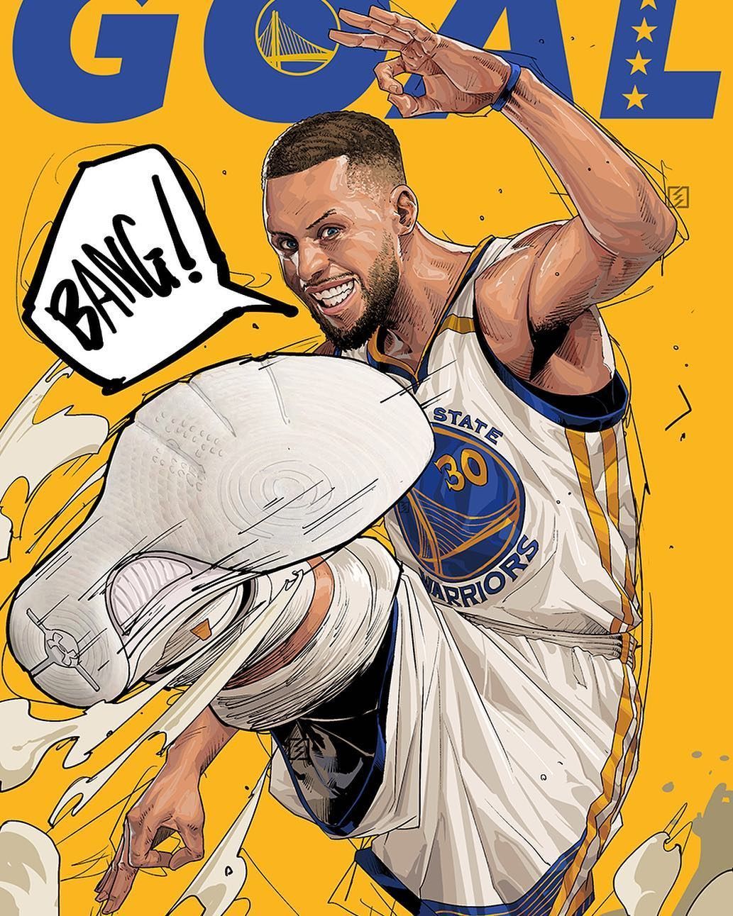 Stephen Curry Cartoon Wallpapers Wallpaper Cave