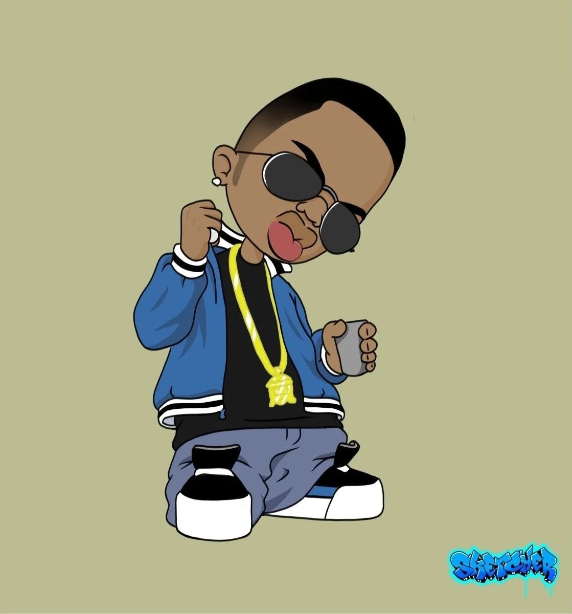 Hip Hop Cartoon Wallpapers Wallpaper Cave