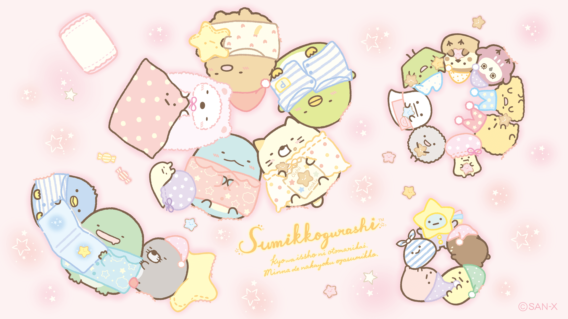 Sumikko Gurashi Computer Wallpapers Wallpaper Cave