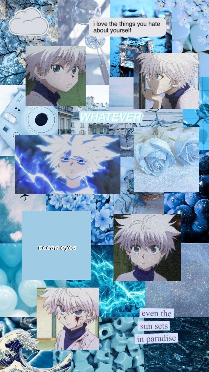 Killua Blue Aesthetic Wallpaper
