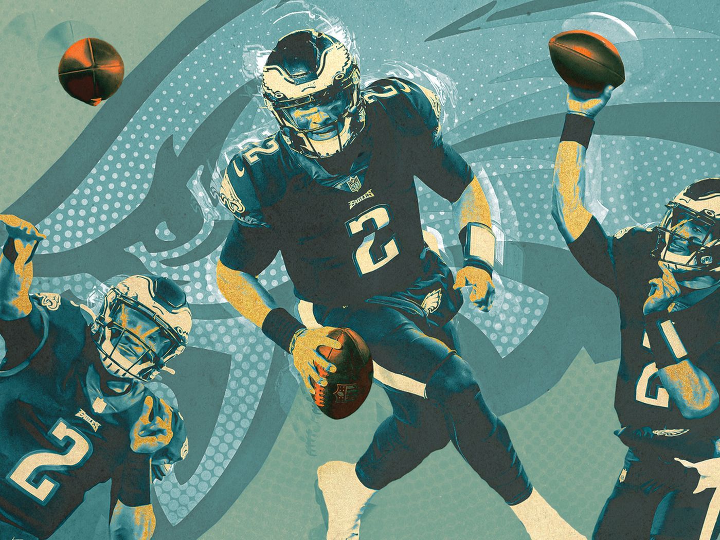 Jalen Hurts Eagles Wallpapers Wallpaper Cave