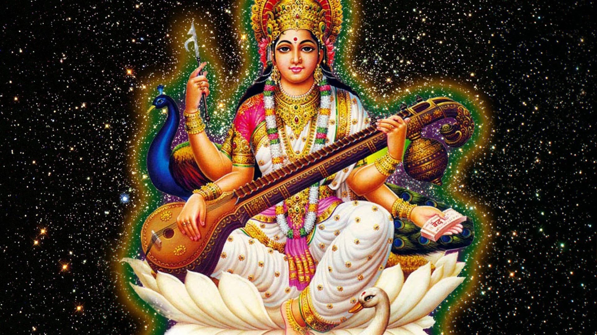 Saraswati Puja Wallpapers Wallpaper Cave