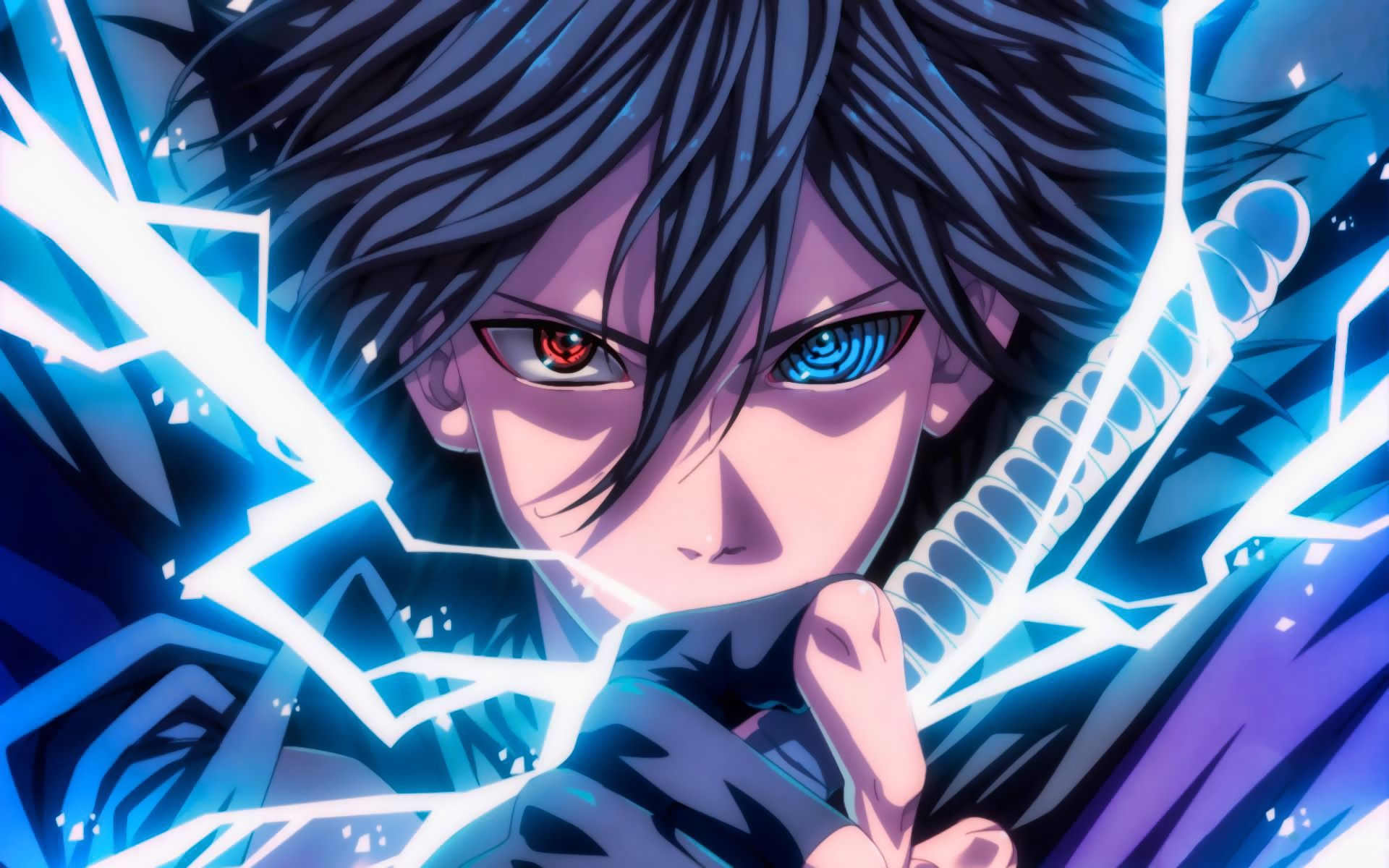 Sasuke Blue Wallpapers Wallpaper Cave