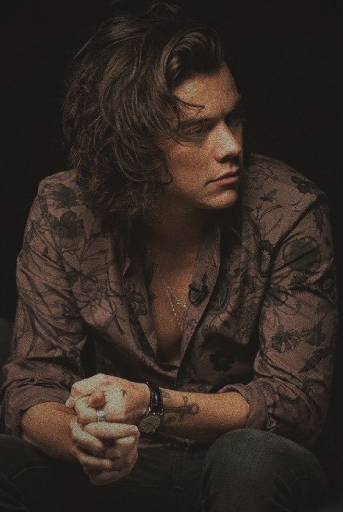 Long Hair Harry Styles Wallpapers Wallpaper Cave