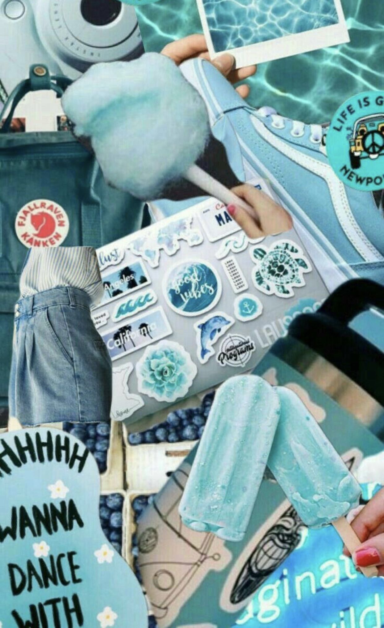 Aesthetic Baby Blue Wallpapers Wallpaper Cave