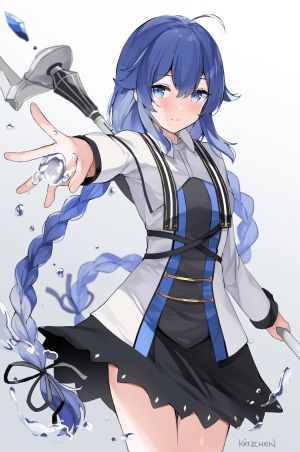 Anime Mushoku Tensei, Roxy Migurdia Wallpaper HD 4K Free Download