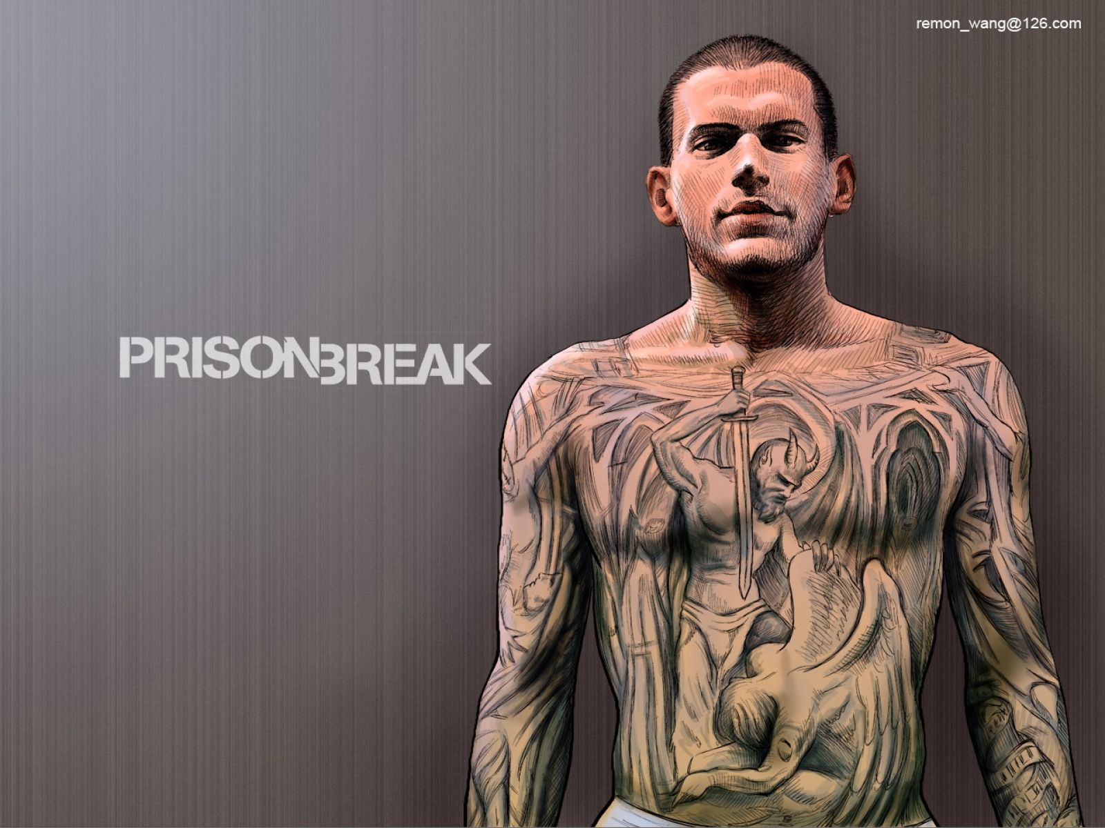 Michael Scofield Prison Tattoo Wallpapers - Wallpaper Cave 1200_x_1600_jpg