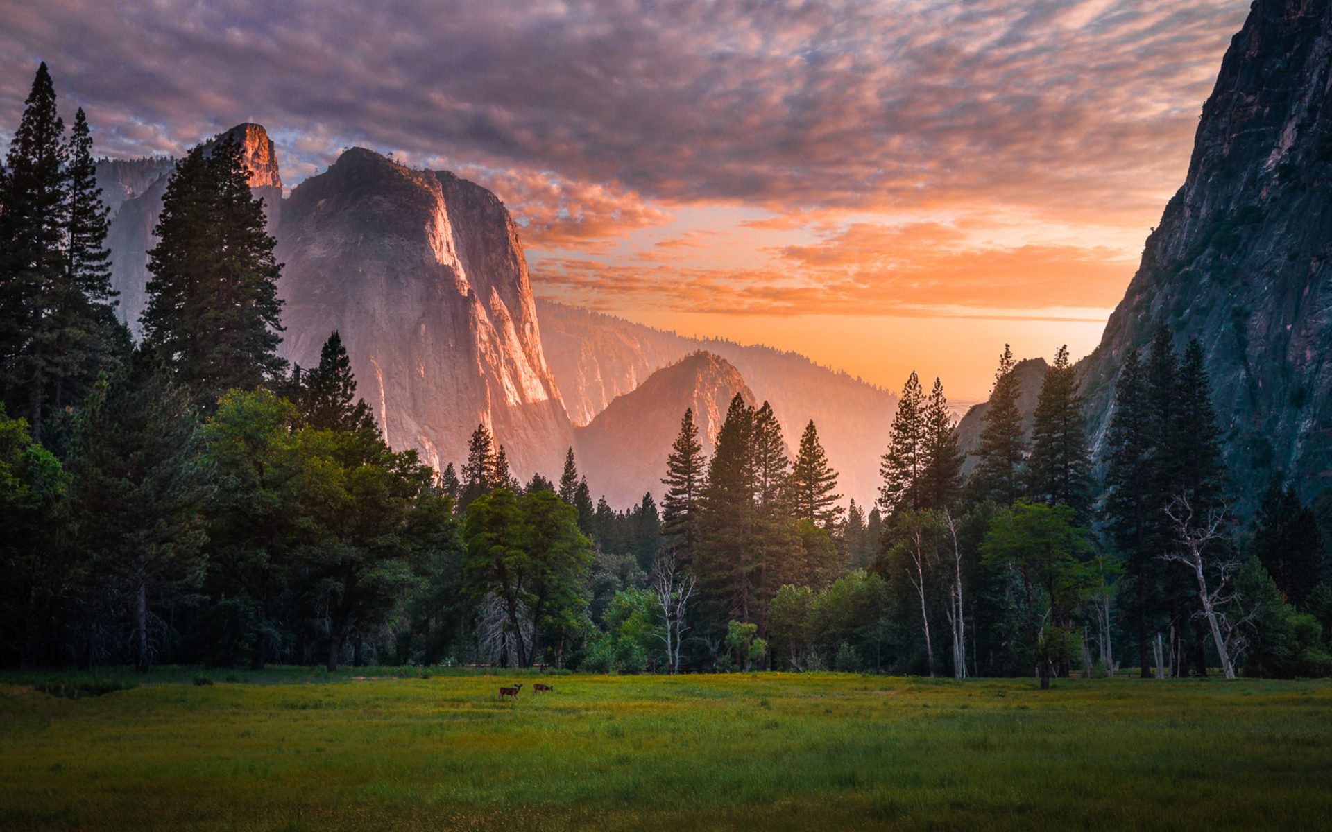 Yosemite Sunset Wallpapers Wallpaper Cave