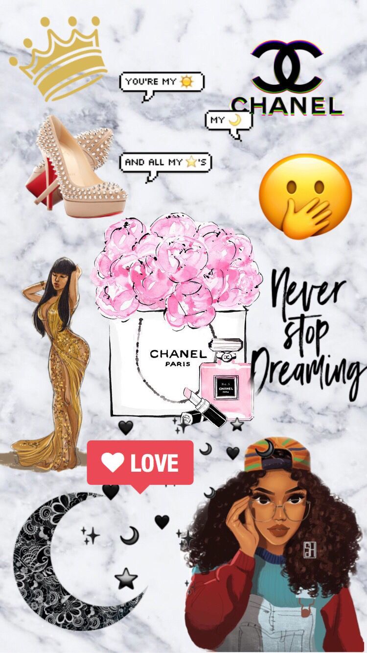 Black Girl Baddie Wallpapers Wallpaper Cave