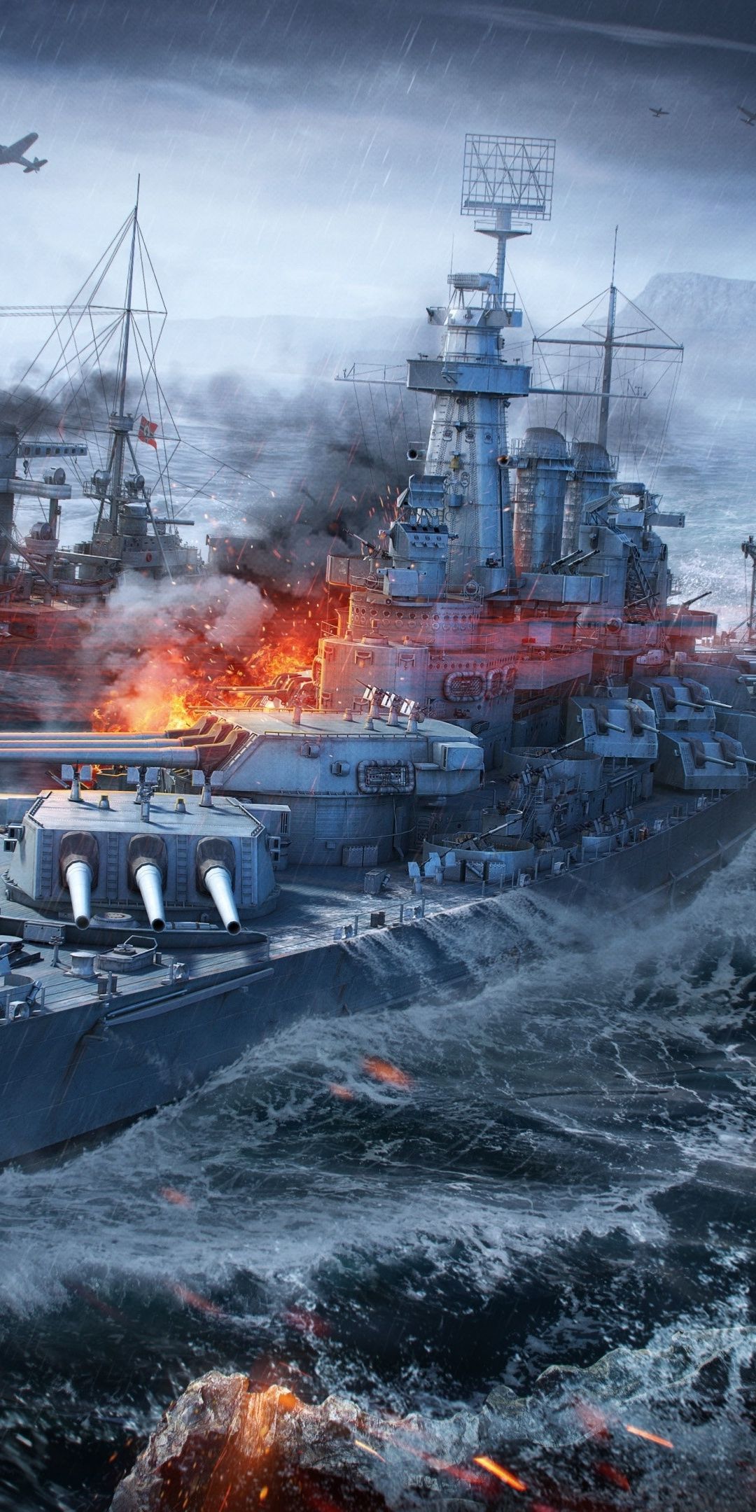 Warships Wallpaper