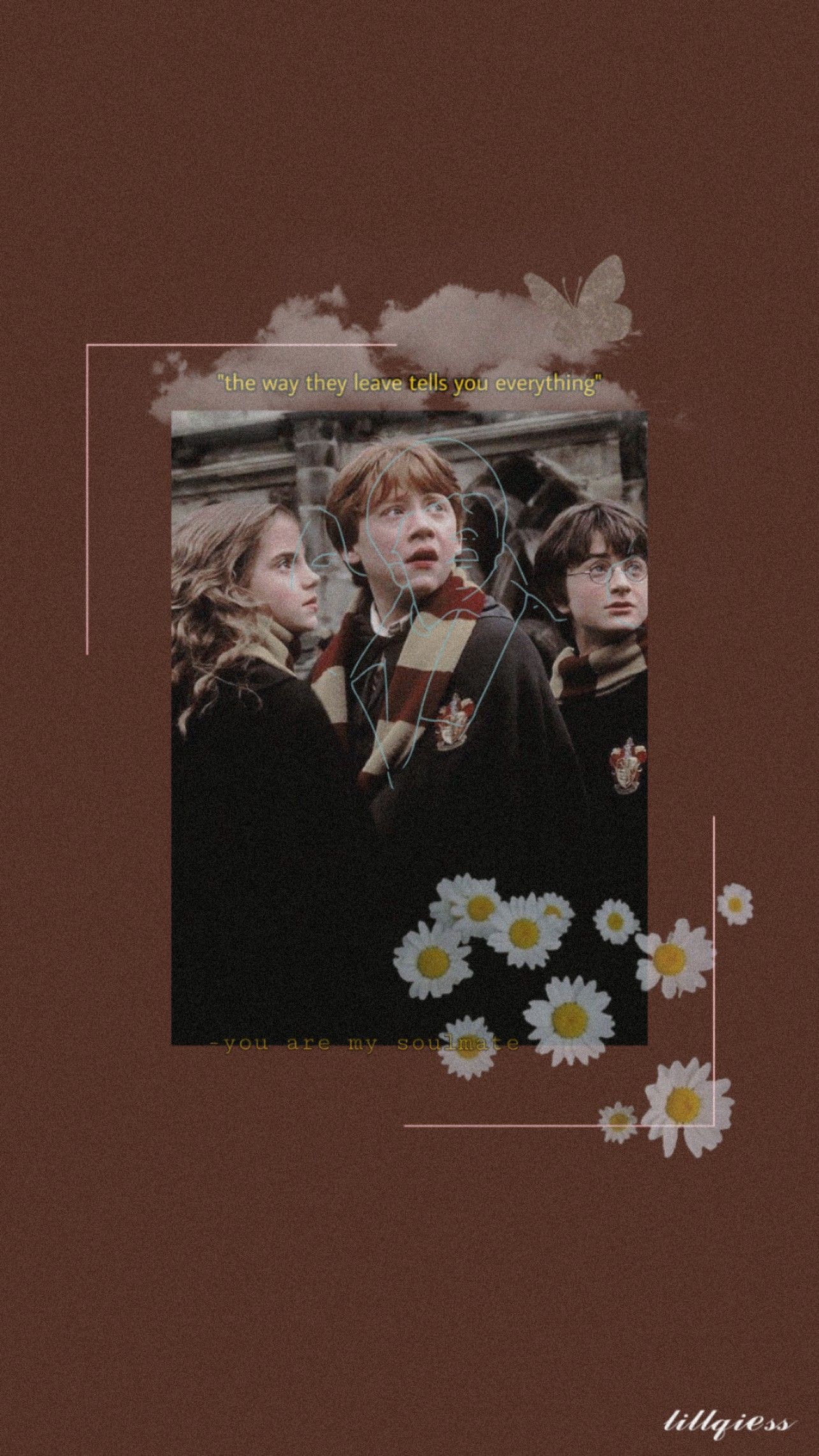 Harry Potter Golden Trio Wallpapers Wallpaper Cave