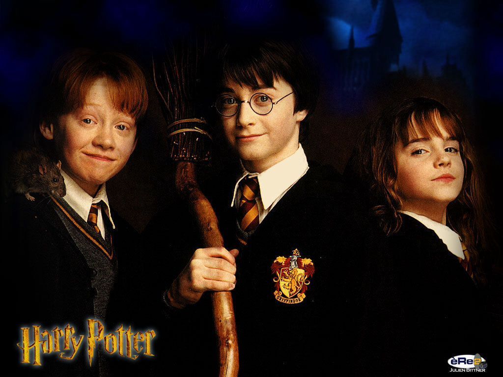 Harry Potter Golden Trio Wallpapers Wallpaper Cave