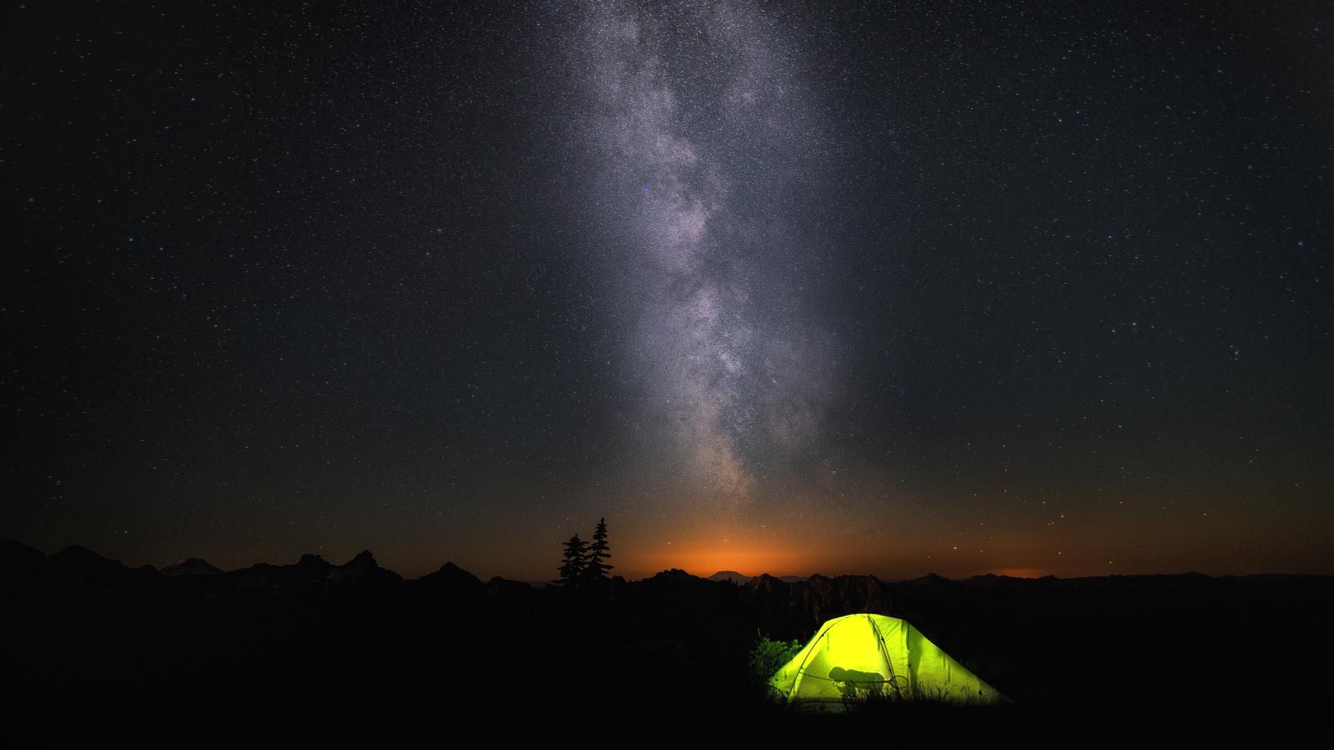 Night Camping Wallpapers Wallpaper Cave