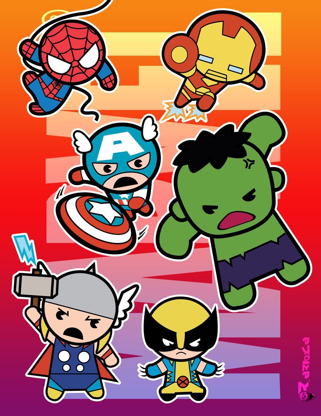 Aesthetic Superhero Wallpapers Wallpaper Cave