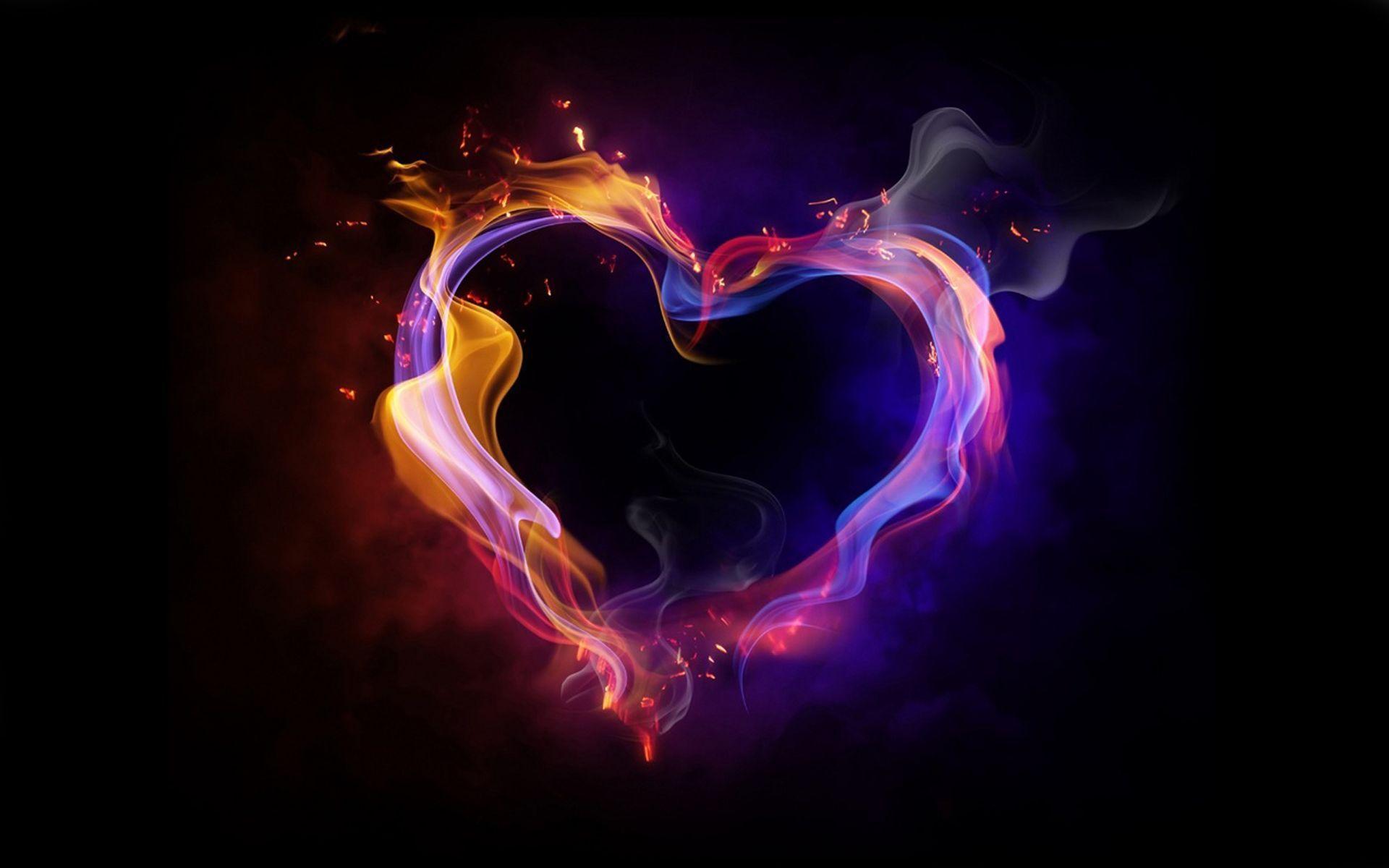 Heart Computer Wallpapers Wallpaper Cave