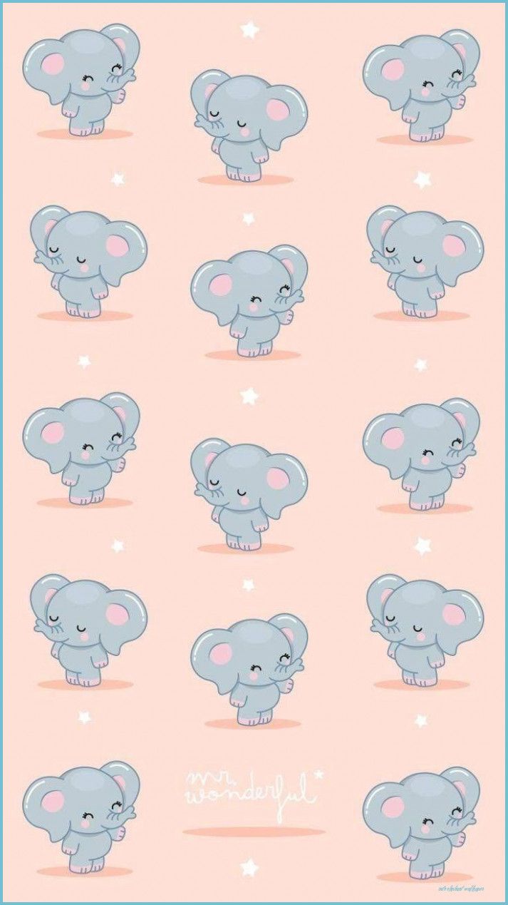 Cute Elephant Aesthetic Wallpapers Wallpaper Cave
