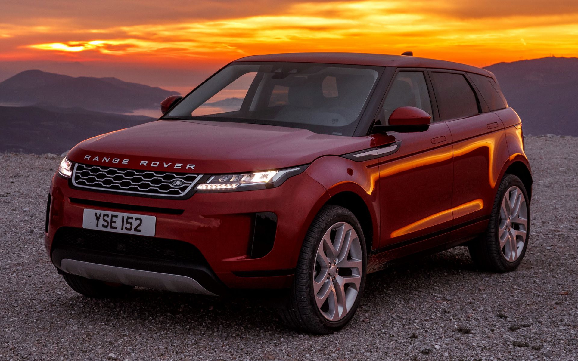 Red Range Rover Wallpapers Wallpaper Cave