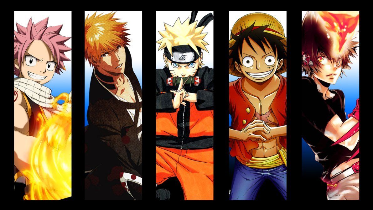 All Anime Mixed Wallpapers Wallpaper Cave