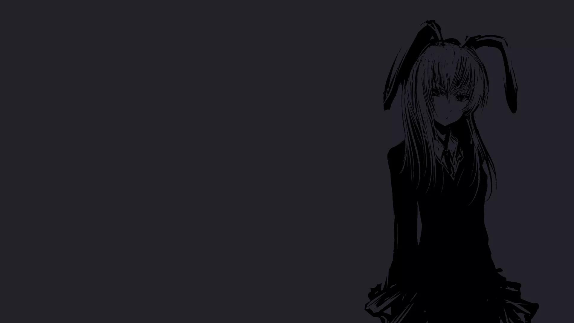 Black Anime 1920x1080 Wallpapers Wallpaper Cave