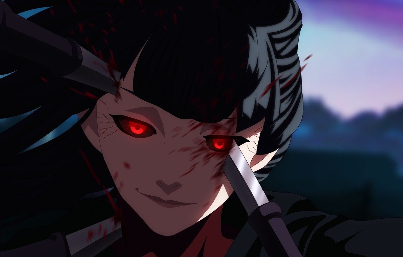 Red Eyes Anime Wallpapers Wallpaper Cave