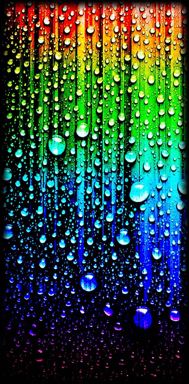 Colorful Raindrops Wallpapers Wallpaper Cave