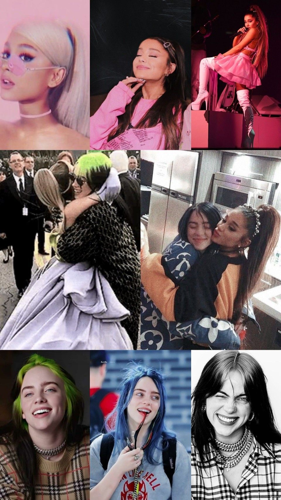 Billie Eilish And Ariana Grande Wallpapers Wallpaper Cave