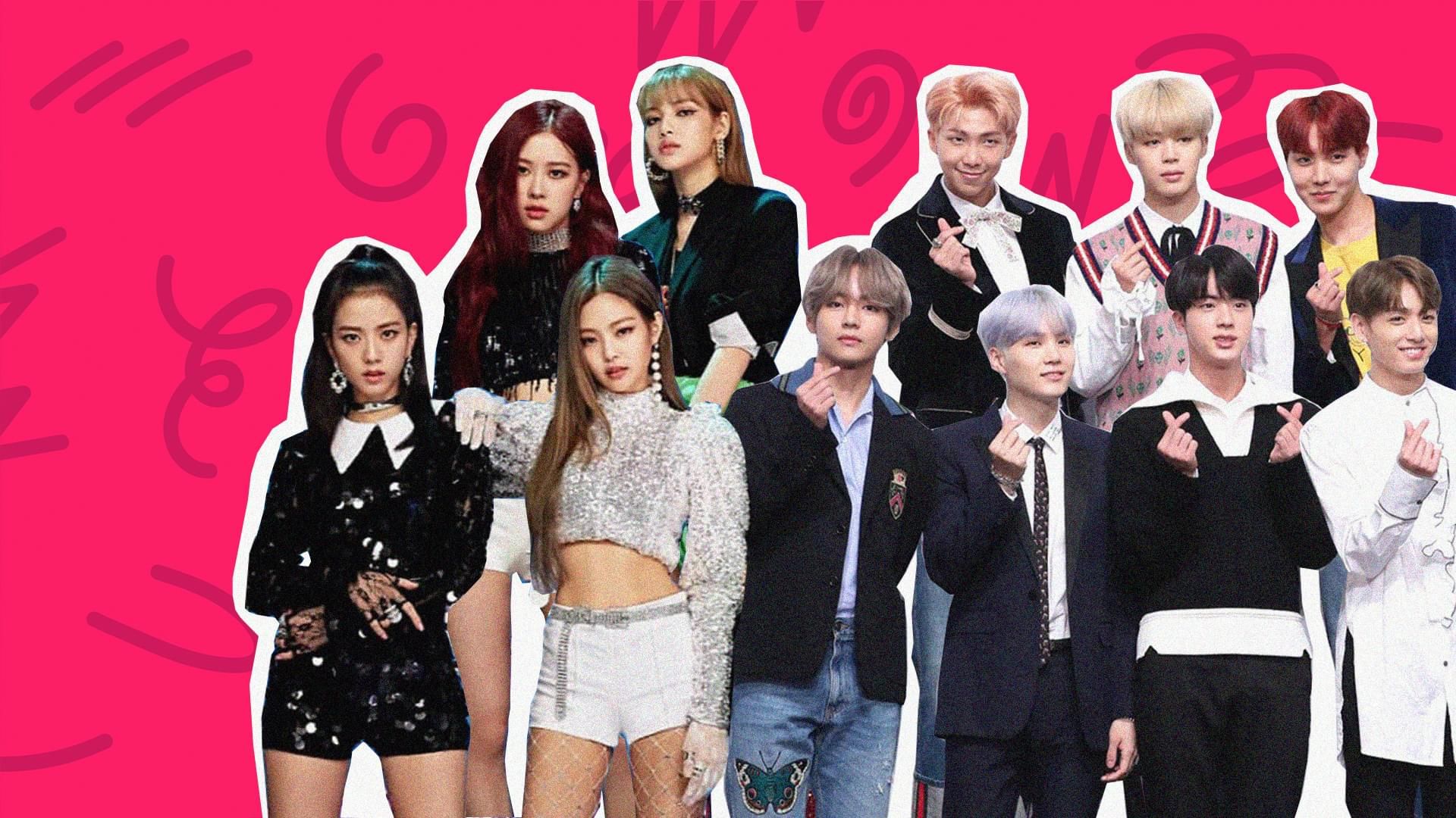 BTS X Blackpink Wallpapers Wallpaper Cave